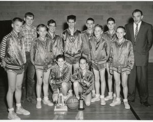 Bonner School 1958 Boys Basketball Team Olean 201001460001a